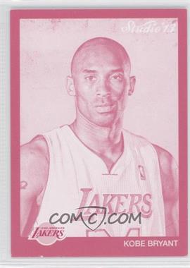 2013 Panini Father's Day - Studio - Progressions Magenta #20 - Kobe Bryant /5