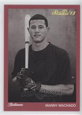 2013 Panini Father's Day - Studio #16 - Manny Machado