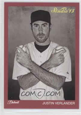 2013 Panini Father's Day - Studio #18 - Justin Verlander