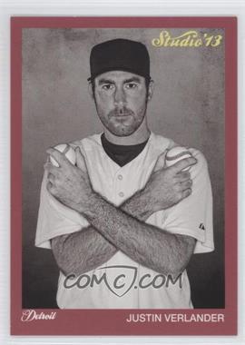 2013 Panini Father's Day - Studio #18 - Justin Verlander