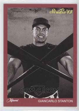 2013 Panini Father's Day - Studio #5 - Giancarlo Stanton