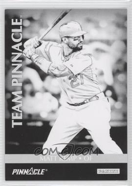 2013 Panini Father's Day - Team Pinnacle - Progressions Black #_MAKE - Matt Kemp