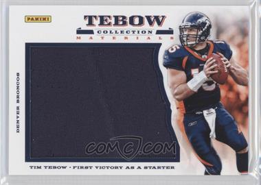 2013 Panini Father's Day - Tebow Collection Materials #2 - Tim Tebow