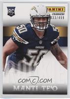 Manti Te'o #/499