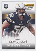 Manti Te'o #/499