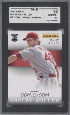 2013 Panini National Convention - [Base] #44 - Shelby Miller /499 [SGC 92 NM/MT+ 8.5]