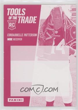 2013 Panini National Convention - Tools of the Trade Towels - Progressions Magenta #2 - Cordarrelle Patterson