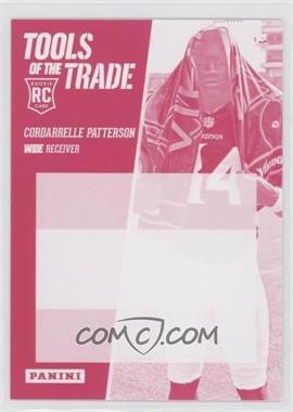 2013 Panini National Convention - Tools of the Trade Towels - Progressions Magenta #2 - Cordarrelle Patterson