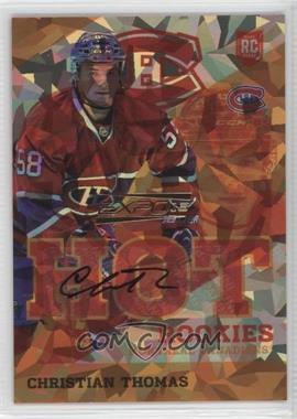 2013 Panini Toronto Fall Expo - Score Hot Rookies - Cracked Ice Autographs Expo 13 #HK10 - Christian Thomas /1