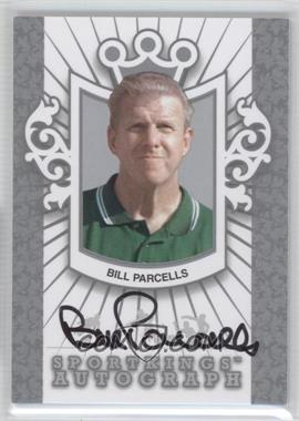 2013 Sportkings Series F - Autograph - Silver #A-BPA2 - Bill Parcells