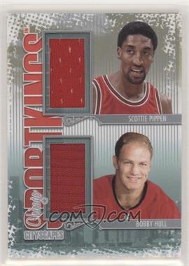 2013 Sportkings Series F - Cityscapes Dual - Silver #CSD-01 - Scottie Pippen, Bobby Hull
