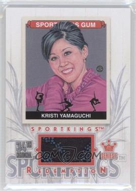 2013 Sportkings Series F National Convention - Memorabilia Redemption - Silver #SKR-26 - Kristi Yamaguchi /19