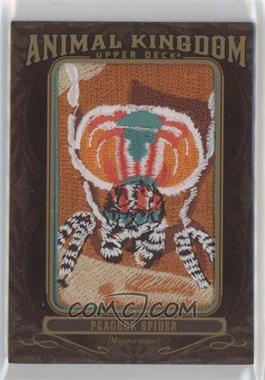 2013 Upper Deck Goodwin Champions - Animal Kingdom Manufactured Patches #AK-206 - Peacock Spider  [EX to NM]