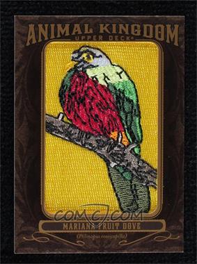 2013 Upper Deck Goodwin Champions - Animal Kingdom Manufactured Patches #AK-282 - Mariana Fruit Dove 