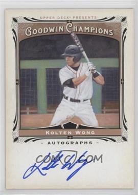 2013 Upper Deck Goodwin Champions - Autographs #A-KW - Kolten Wong