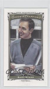 2013 Upper Deck Goodwin Champions - [Base] - Canvas Minis #121 - Bart Starr