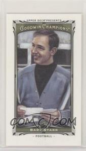 2013 Upper Deck Goodwin Champions - [Base] - Canvas Minis #121 - Bart Starr