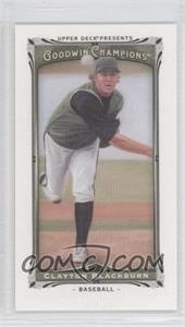 2013 Upper Deck Goodwin Champions - [Base] - Canvas Minis #221 - Clayton Blackburn