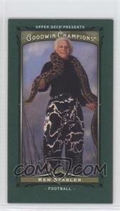 2013 Upper Deck Goodwin Champions - [Base] - Mini Green Lady Luck #105 - Ken Stabler