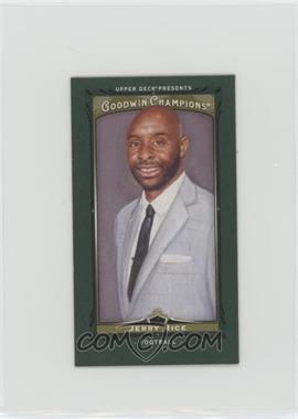 2013 Upper Deck Goodwin Champions - [Base] - Mini Green Lady Luck #114 - Jerry Rice