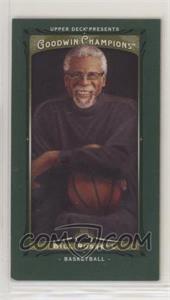 2013 Upper Deck Goodwin Champions - [Base] - Mini Green Lady Luck #116 - Bill Russell [EX to NM]