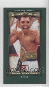 2013 Upper Deck Goodwin Champions - [Base] - Mini Green Lady Luck #130 - Oscar De La Hoya