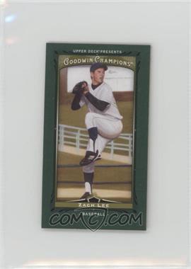 2013 Upper Deck Goodwin Champions - [Base] - Mini Green Lady Luck #216 - Zach Lee