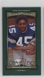 2013 Upper Deck Goodwin Champions - [Base] - Mini Green Lady Luck #26 - Archie Griffin