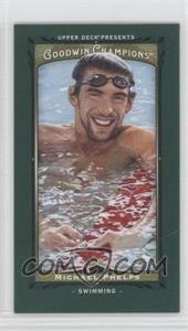2013 Upper Deck Goodwin Champions - [Base] - Mini Green Lady Luck #92 - Michael Phelps