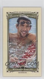 2013 Upper Deck Goodwin Champions - [Base] - Mini #92 - Michael Phelps