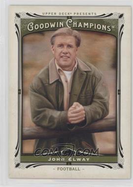 2013 Upper Deck Goodwin Champions - [Base] #117 - John Elway