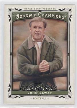 2013 Upper Deck Goodwin Champions - [Base] #117 - John Elway