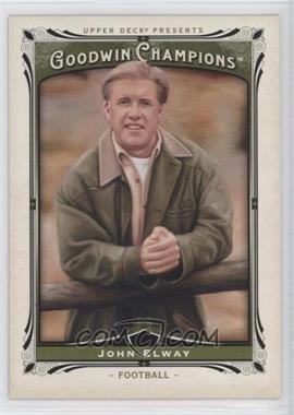 2013 Upper Deck Goodwin Champions - [Base] #117 - John Elway