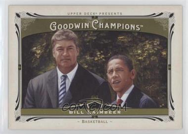 2013 Upper Deck Goodwin Champions - [Base] #86.2 - Barack Obama, Bill Laimbeer (Horizontal)