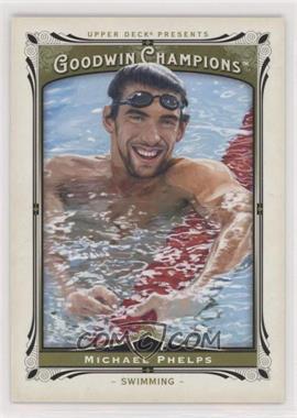 2013 Upper Deck Goodwin Champions - [Base] #92 - Michael Phelps [EX to NM]