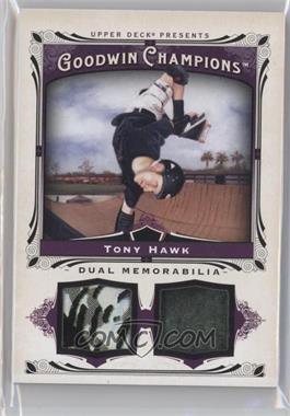 2013 Upper Deck Goodwin Champions - Dual Memorabilia #M2-TH - Tony Hawk
