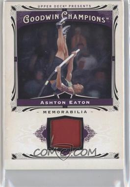 2013 Upper Deck Goodwin Champions - Memorabilia #M-AE - Ashton Eaton