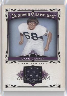 2013 Upper Deck Goodwin Champions - Memorabilia #M-DC - Dave Casper