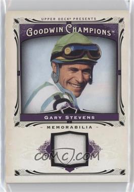 2013 Upper Deck Goodwin Champions - Memorabilia #M-GS - Gary Stevens [EX to NM]