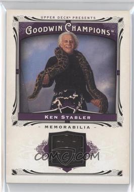 2013 Upper Deck Goodwin Champions - Memorabilia #M-KS - Ken Stabler