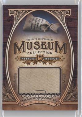 2013 Upper Deck Goodwin Champions - Museum Collection Relics #MR-MB - National Bank of Topeka Money Bag 