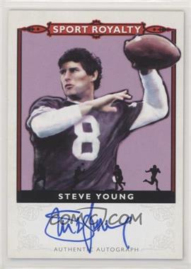 2013 Upper Deck Goodwin Champions - Sport Royalty Autographs #SRA-SY - Steve Young