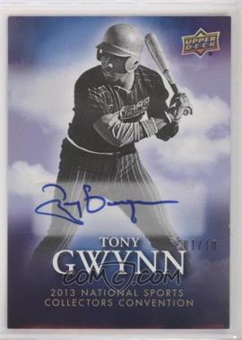 2013 Upper Deck National Convention - Autographs #NSCC-TG - Tony Gwynn /10