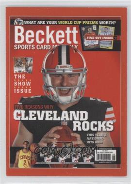 2014 Beckett Covers National Convention - [Base] #_JMBC.1 - Johnny Manziel (Blowout Cards Back) /1000