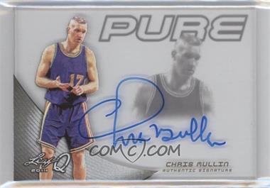 2014 Leaf Q Sports Heroes - Pure Autographs #P-CM1 - Chris Mullin