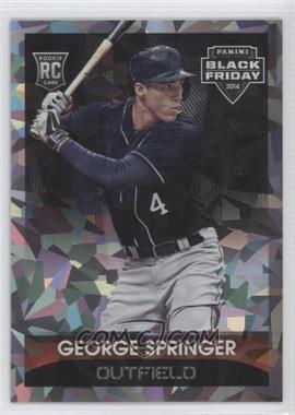 2014 Panini Black Friday - [Base] - Cracked Ice #43 - George Springer /25