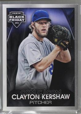 2014 Panini Black Friday - [Base] - Decoy Thick Stock #16 - Clayton Kershaw