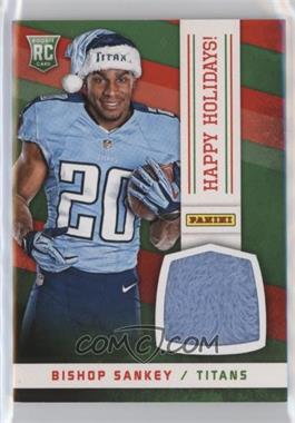 2014 Panini Black Friday - Happy Holidays Santa Hat Relics #_BISA - Bishop Sankey