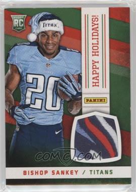 2014 Panini Black Friday - Happy Holidays Santa Hat Relics #_BISA - Bishop Sankey