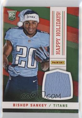 2014 Panini Black Friday - Happy Holidays Santa Hat Relics #_BISA - Bishop Sankey